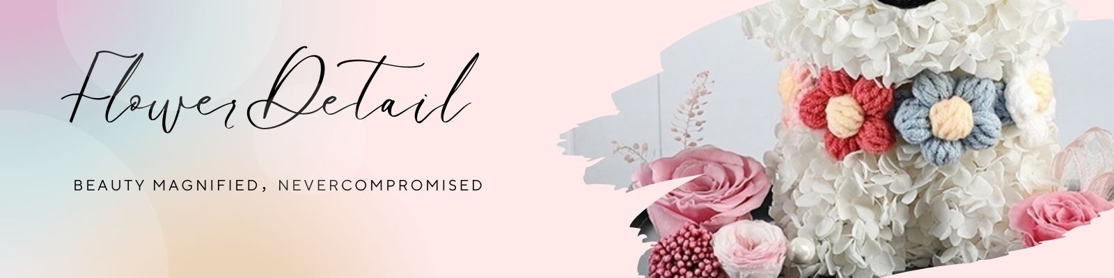 Preserved Flower Bichon Love Box banner 5